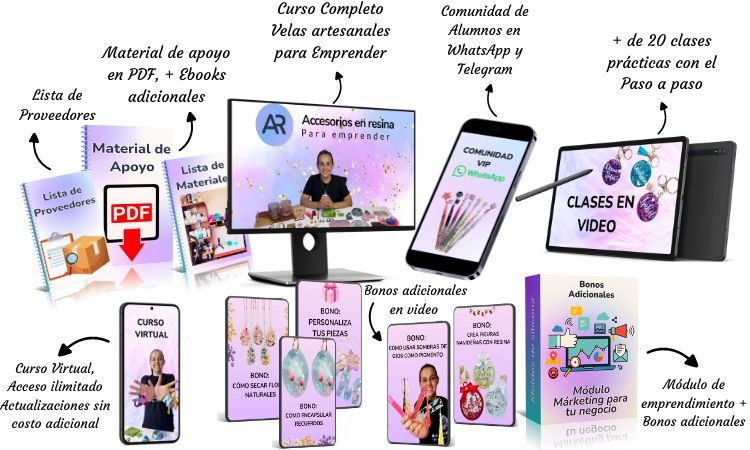 curso resina epóxica